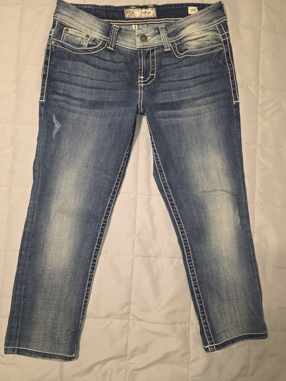 BKE Payton Blue Ankle Skinny Women's Jeans - Sz 31 Short